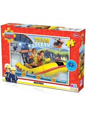 KS Fireman Sam 50 Parça Puzzle