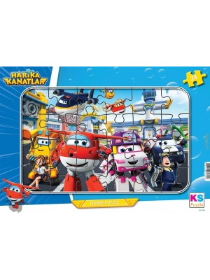 Ks Games 24 Parça Harika Kanatlar Frame  Puzzle