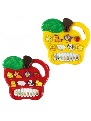 Kutulu Hayvanlı Pilli Elmalı Piano