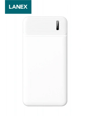 Lanex LPB-N22 10.000 mAh Powerbank - Beyaz
