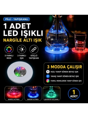 LED Nargile Altı Işık 1 Adet