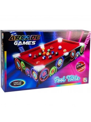 LEDli Masaüstü Bilardo 50x30 cm