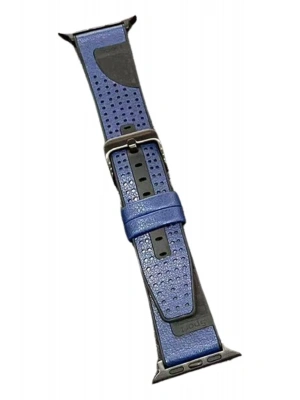 Movenchy Watch 45mm Buff Deri Kordon - Lacivert