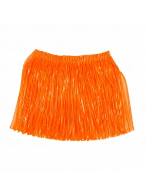 Neon Turuncu Hawaii Parti Eteği 40 cm
