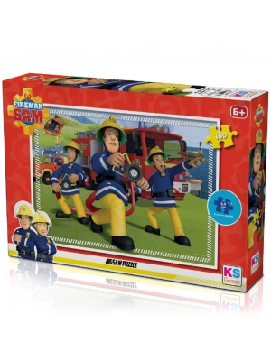 NessiWorld Fireman Sam 100 Parça Puzzle