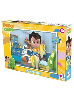 NessiWorld Games Eymen ile Çimen 100 Parça Puzzle