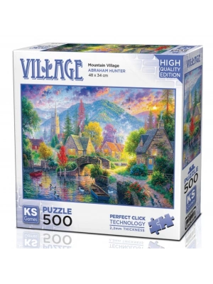 NessiWorld Mountain Village Puzzle 500 Parça 20046