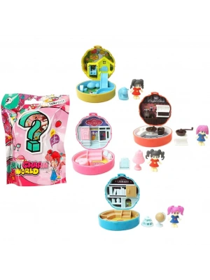 NessiWorld Taşınabilir Dollhouse Figür Sürpriz Paket