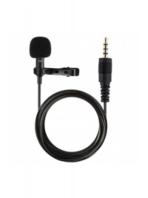 Newface 3.5mm Jak 1.5 Metre Double Mikrofon - Siyah