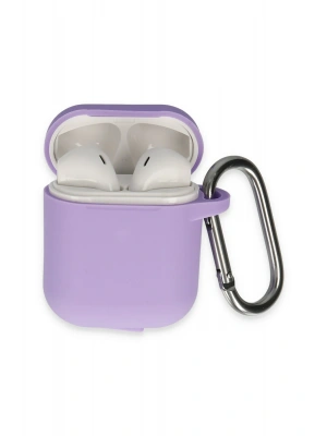 Newface Airpods 2 (2.nesil) Hang Kılıf - Lila