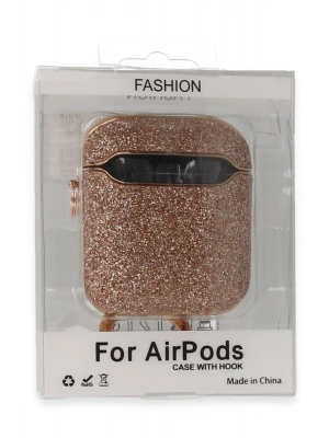 Newface Airpods 2 (2.nesil) Spell Simli Kılıf - Rose Gold
