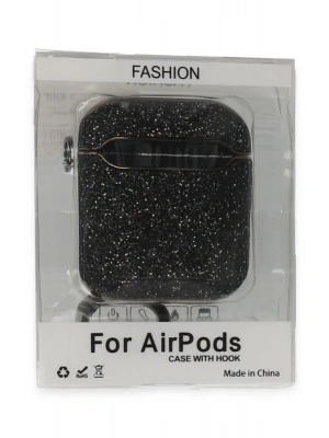 Newface Airpods 2 (2.nesil) Spell Simli Kılıf - Siyah