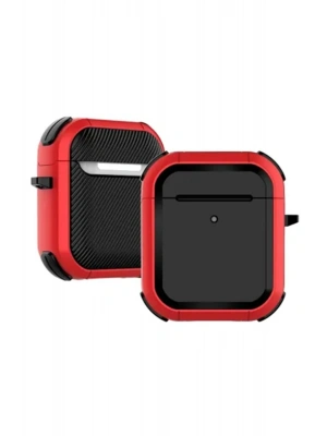 Newface Airpods 2 (2.nesil) Tank Kılıf - Kırmızı