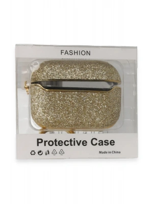 Newface Airpods 3 (3.nesil) Spell Simli Kılıf - Gold