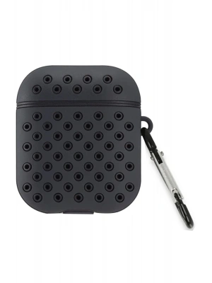 Newface Airpods 3 (3.nesil) Spor Delikli Kılıf - Siyah-Siyah