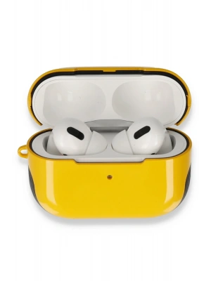 Newface Airpods Pro (1.nesil) 3in1 Kılıf - Sarı