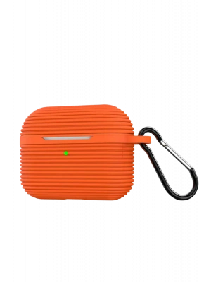 Newface Airpods Pro 3 (3.nesil) Raven Silikon Kılıf - Turuncu