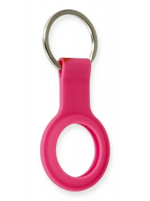 Newface Airtag Silikon Kılıf - Pembe