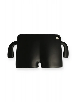 Newface Apple iPad Pro 13 (2024) Karakter Tablet Silikon - Siyah