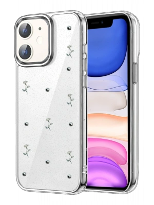 Newface Apple iPhone 11 Fiyonk Desenli Kapak - Desen 4