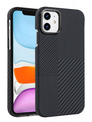 Newface Apple iPhone 11 Vega Magsafe Kapak - Siyah