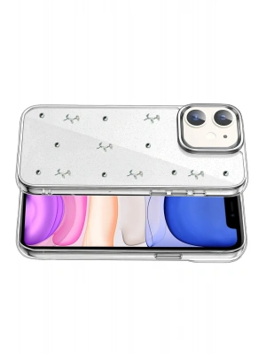 Newface Apple iPhone 12 Fiyonk Desenli Kapak - Desen 4