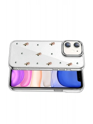 Newface Apple iPhone 12 Fiyonk Desenli Kapak - Desen 6