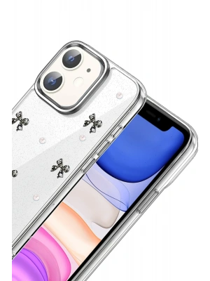 Newface Apple iPhone 12 Fiyonk Desenli Kapak - Desen 8