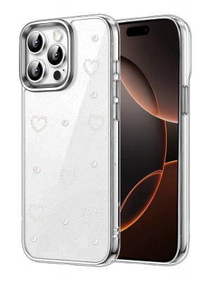 Newface Apple iPhone 15 Pro Fiyonk Desenli Kapak - Desen 10