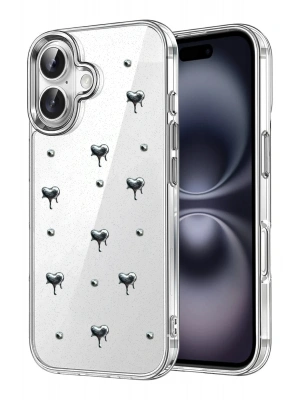 Newface Apple iPhone 16 Fiyonk Desenli Kapak - Desen 1