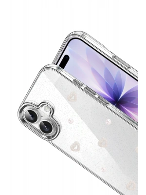 Newface Apple iPhone 16 Plus Fiyonk Desenli Kapak - Desen 10