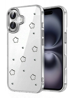 Newface Apple iPhone 16 Plus Fiyonk Desenli Kapak - Desen 2