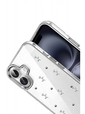 Newface Apple iPhone 16 Plus Fiyonk Desenli Kapak - Desen 4