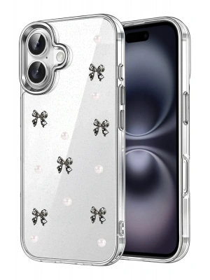 Newface Apple iPhone 16 Plus Fiyonk Desenli Kapak - Desen 8