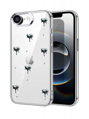 Newface Apple iPhone 16E Fiyonk Desenli Kapak - Desen 3