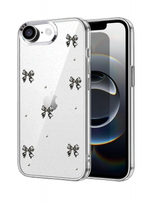 Newface Apple iPhone 16E Fiyonk Desenli Kapak - Desen 5