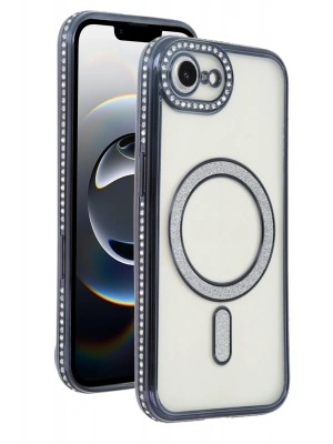 Newface Apple iPhone 16E Joke Simli Magneticsafe Kılıf - Siyah