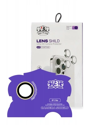 Newface Apple iPhone 17 Air Bilvis Titan Kamera Lens - Gold