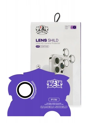 Newface Apple iPhone 17 Air Bilvis Titan Kamera Lens - Gümüş