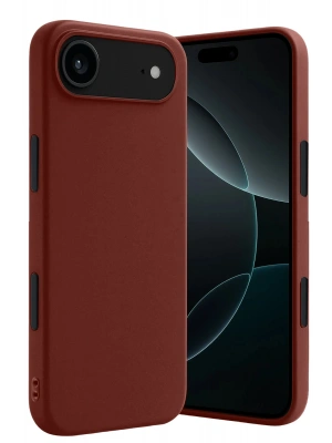 Newface Apple iPhone 17 Air First Silikon - Bordo