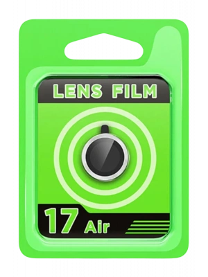 Newface Apple iPhone 17 Air Raze Metal Kamera Lens - Gümüş