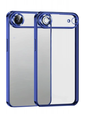 Newface Apple iPhone 17 Air Razer Lensli Silikon - Lacivert