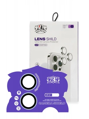 Newface Apple iPhone 17 Bilvis Titan Kamera Lens - Açık Mavi