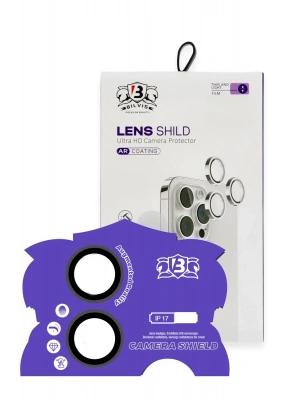 Newface Apple iPhone 17 Bilvis Titan Kamera Lens - Siyah