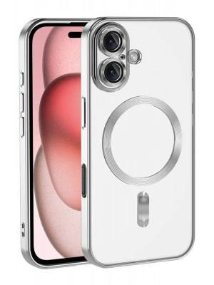 Newface Apple iPhone 17 Kross Magneticsafe Kapak - Gümüş