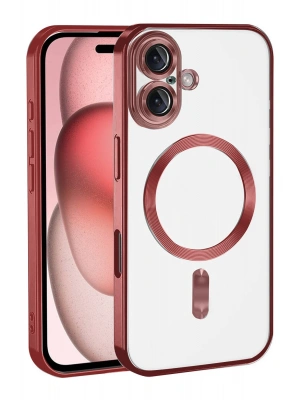 Newface Apple iPhone 17 Kross Magneticsafe Kapak - Kırmızı