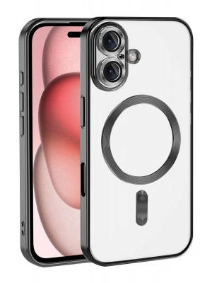 Newface Apple iPhone 17 Kross Magneticsafe Kapak - Siyah