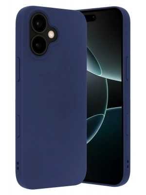 Newface Apple iPhone 17 Nano içi Kadife Silikon - Lacivert