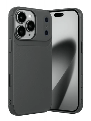 Newface Apple iPhone 17 Pro Auto Focus Karbon Kapak - Gri