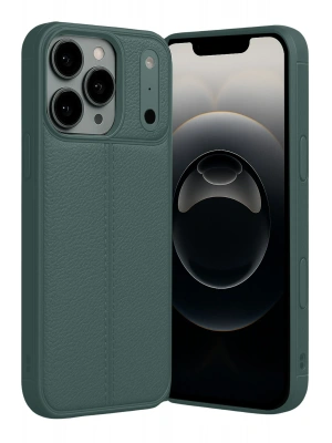 Newface Apple iPhone 17 Pro Max Auto Focus Kapak - Koyu Yeşil